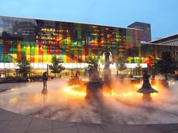 Exterior view of Montreal Convention Centre near Hotel Zero1