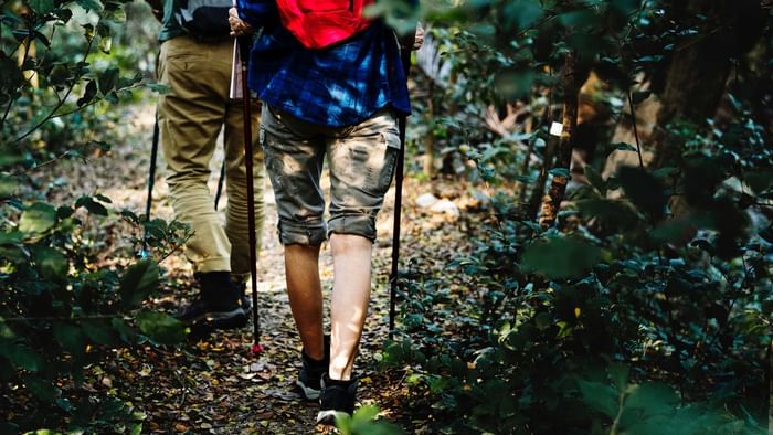 Close up on Mountain hikers at The Original Hotels