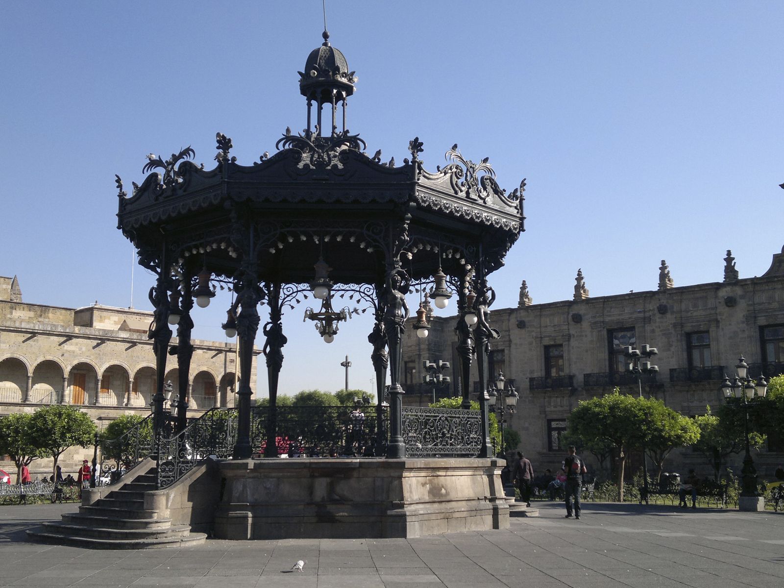Exterior view of Plaza de Armas near Hotel Guadalajara