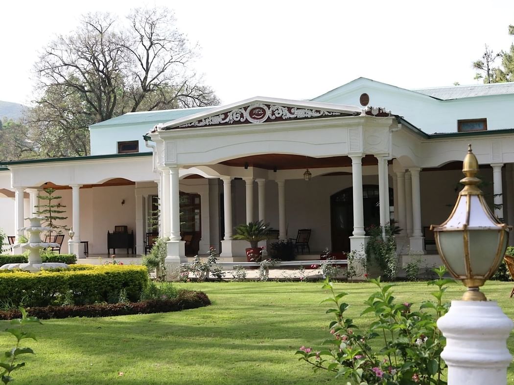 An exterior view of the Hotel at Swat Serena Hotel