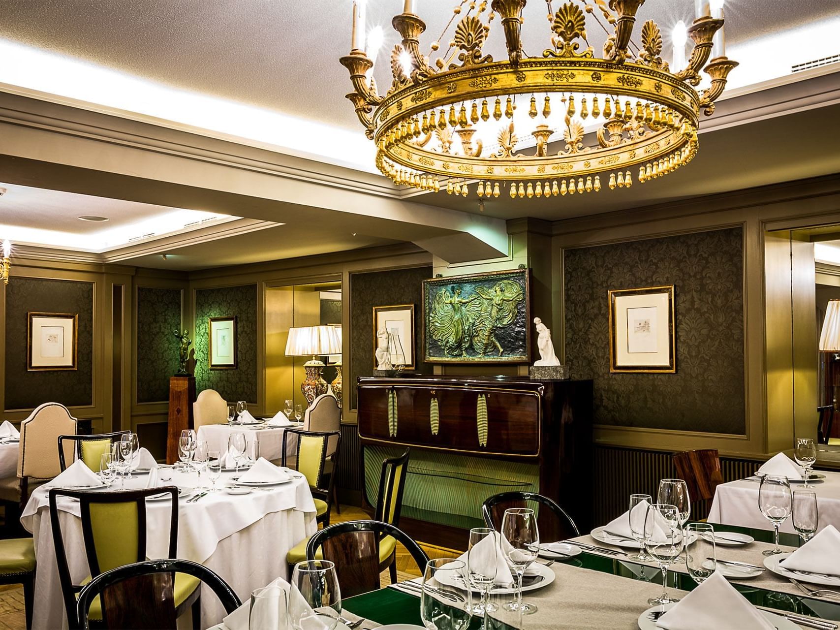 Coda restaurant Aria Hotel Prague