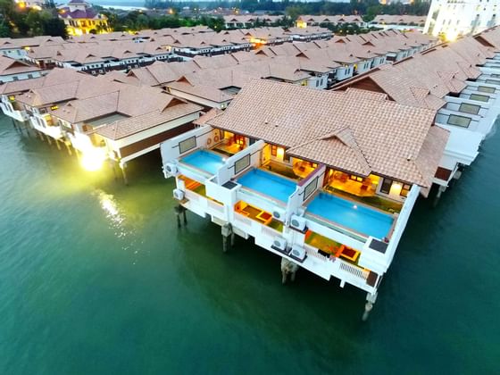 Luxury Water Chalet with Private Pool Grand Lexis Port Dickson