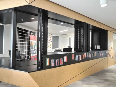 Reception Area at UniLodge on Whitaker