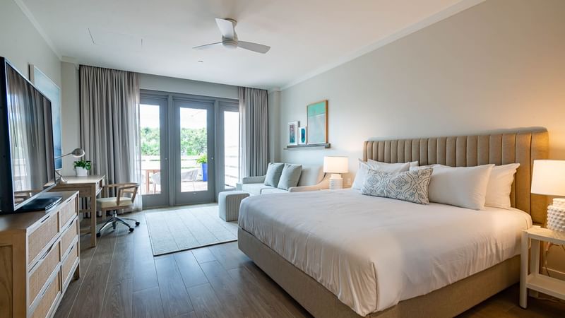 Bedroom in 1-Bedroom Family Suite (Rm. 108)