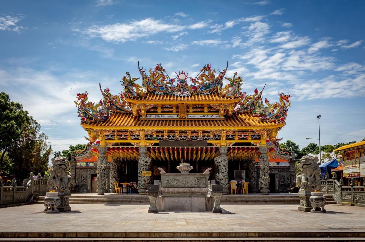 Exterior view of Nine Emperor God Temple near Sunway Hotel Seberang Jaya