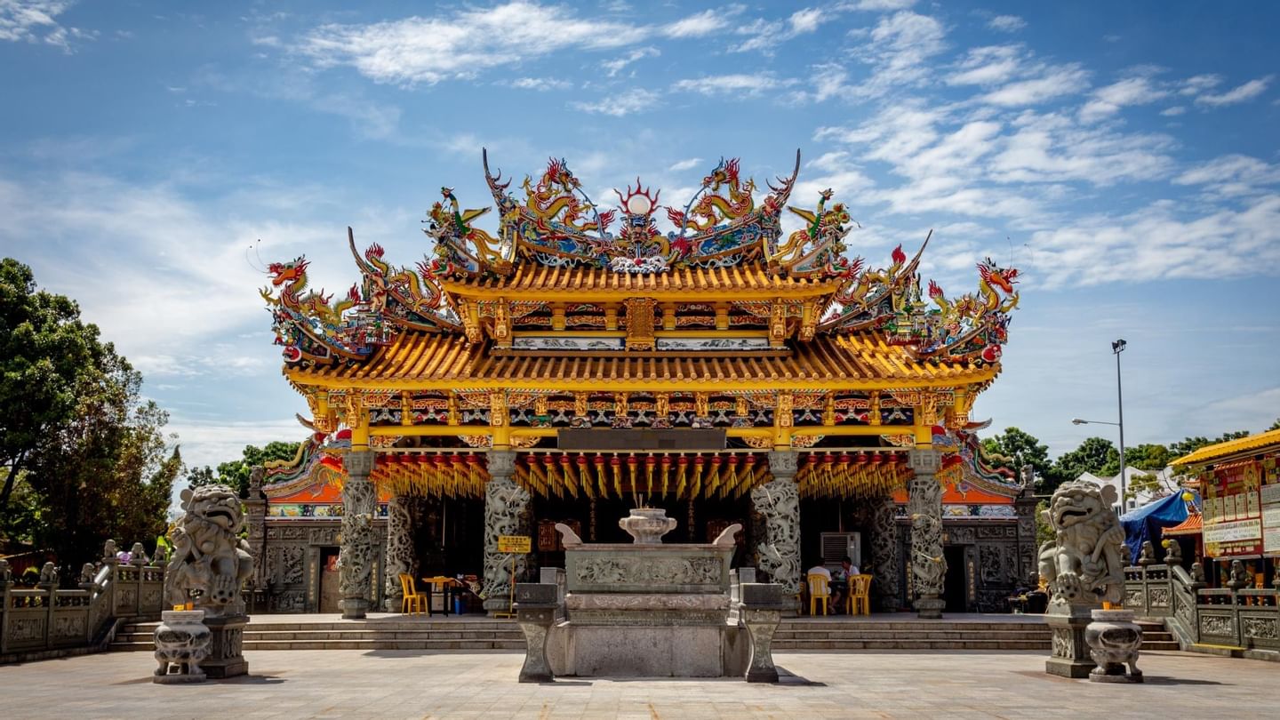 Exterior view of Nine Emperor God Temple near Sunway Hotel Seberang Jaya