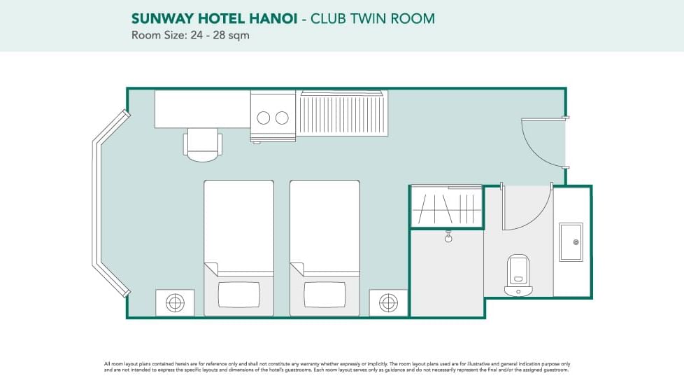 Patio & pool of 2 Bedroom Pool Villa at Sunway Resort