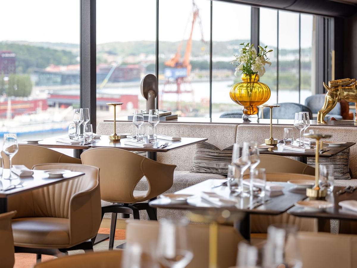 View Skybar & Restaurant at Hotel Riverton Gothenburg