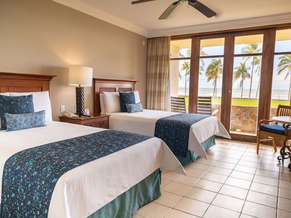 Deluxe Double Ocean view with two beds at Mundo Imperial