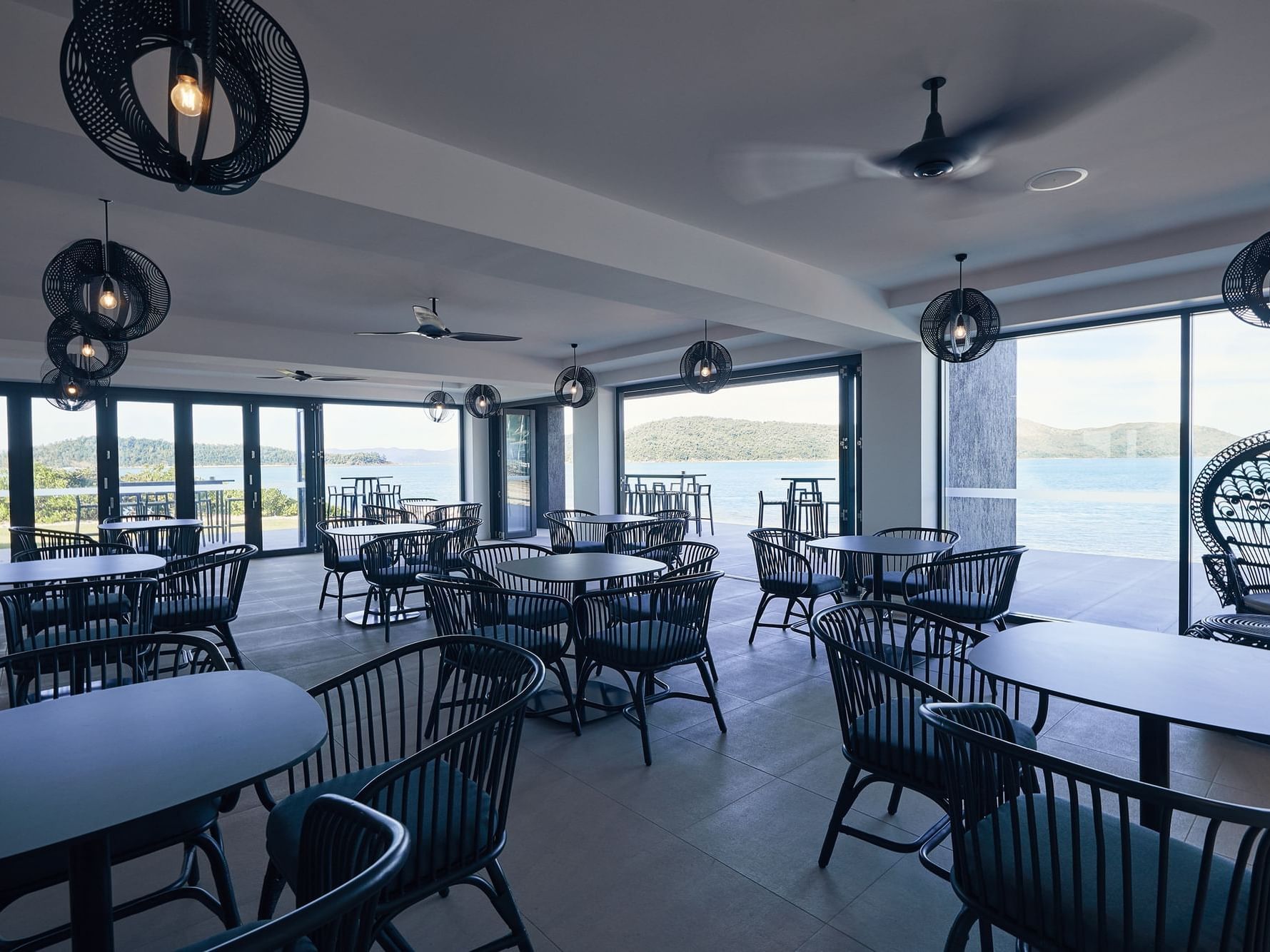 Dining area in Inkstone Kitchen & Bar at Daydream Island Resort