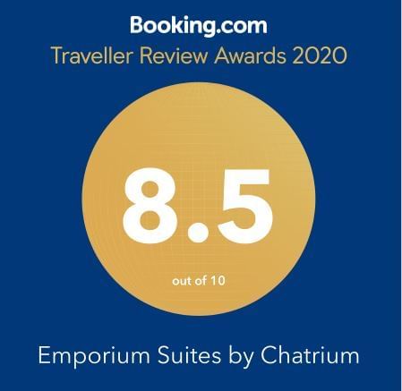 Traveller Review Award by Booking.com at Emporium Suites