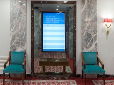 Lobby in Bettoja Hotel Mediterraneo