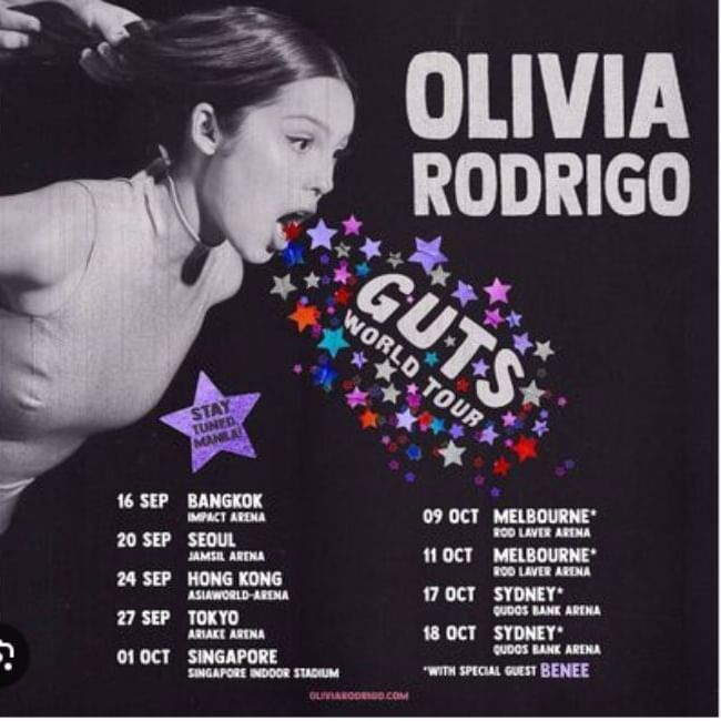 Olivia Rodrigo Concert What's On
