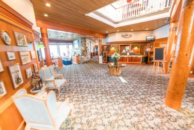 hotel lobby