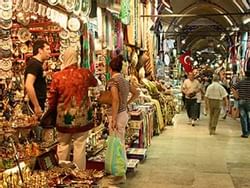People shopping at Grand Bazaar near CVK Hotels