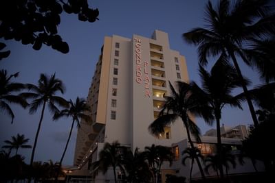 Exterior view of The Condado Plaza Hilton Hotel