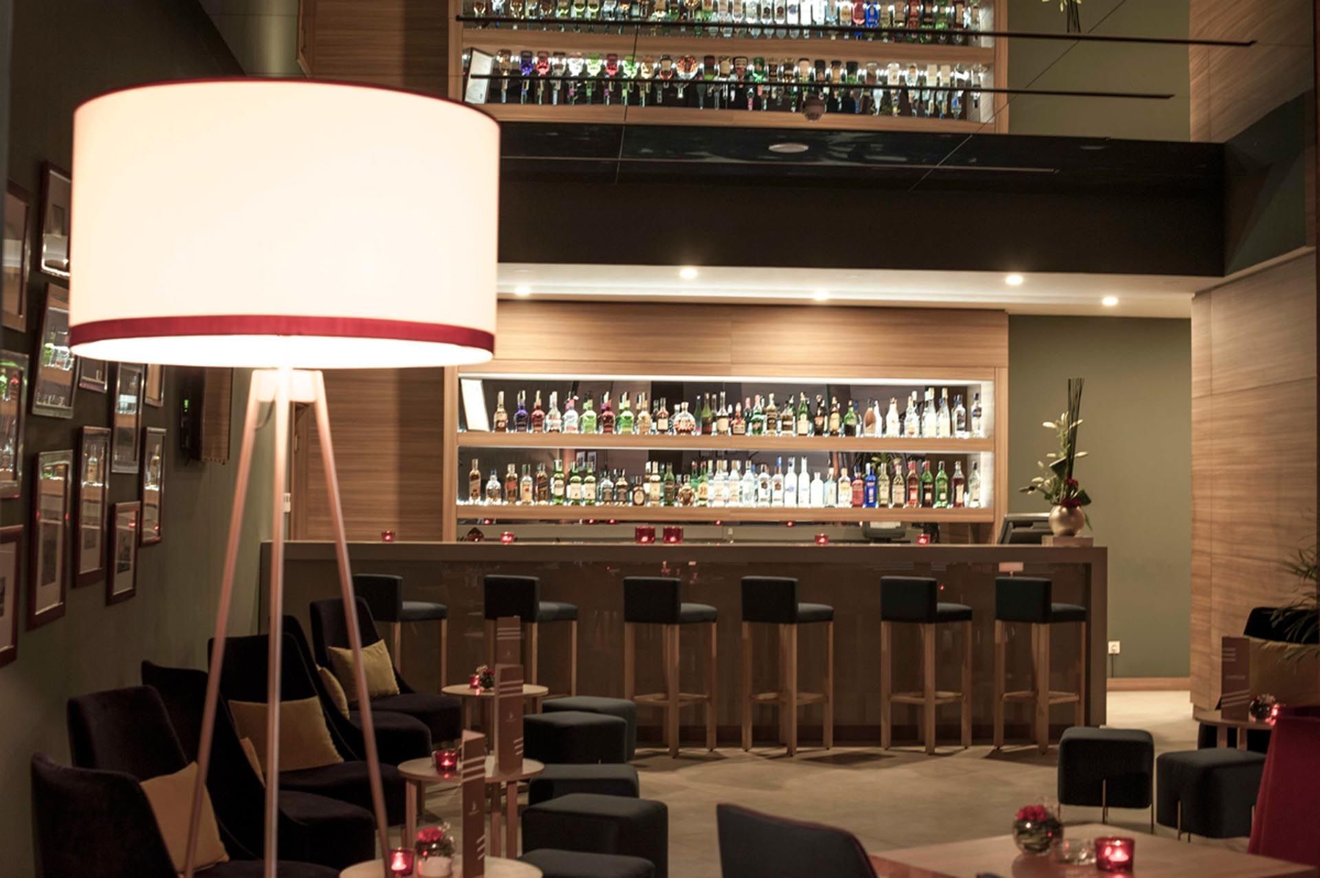 Bar at Kenzi Basma Hotel in Casablanca, Morocco