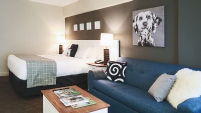 Interior of Executive Studio at Summit Lodge