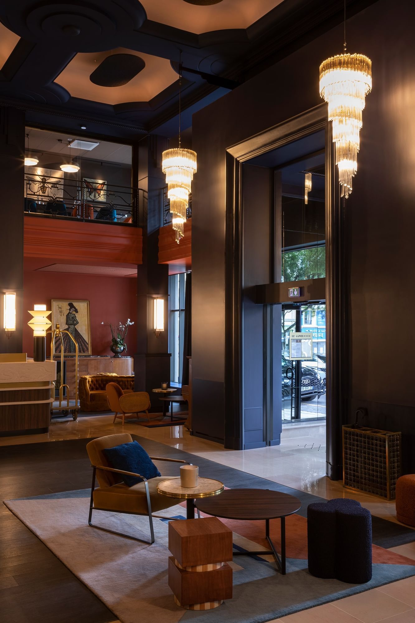 Intérieur du hall à l'Oceania Le Conti Brest