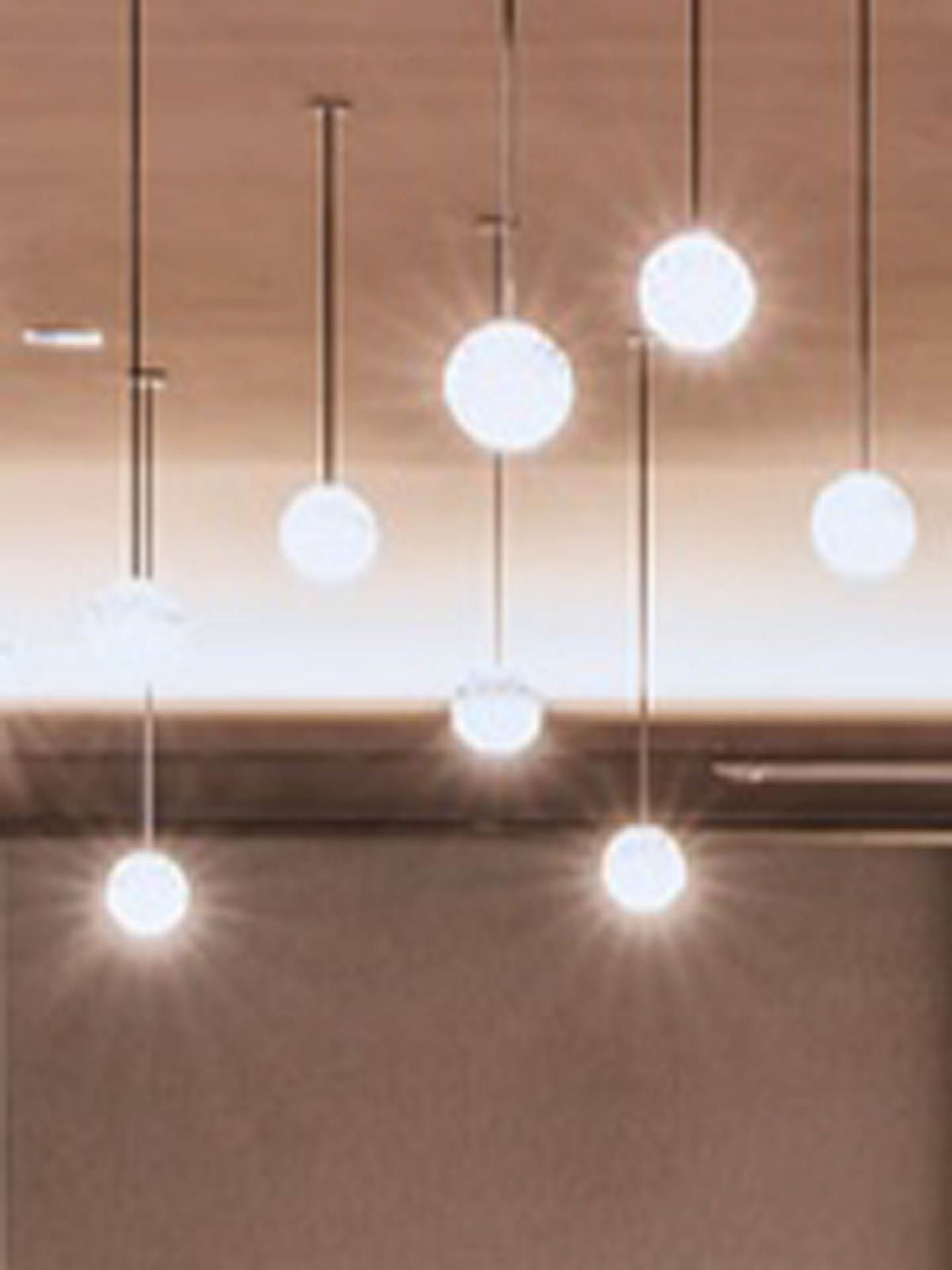 Meeting and event room lights at Almanac Barcelona