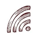 Bristol Boutique Hotel Campbell San Jose Los Gatos - Wifi Logo Illustration - FREE Wifi at the Bristol Hotel