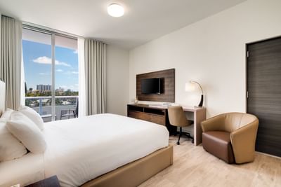 Deluxe Studio Suite King with Balcony at Costa Beach Resort