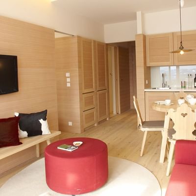 Living & dining area, Residence Superior, Falkensteiner Hotels