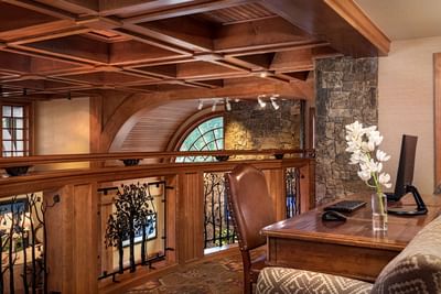 Business center at the Wyoming Inn