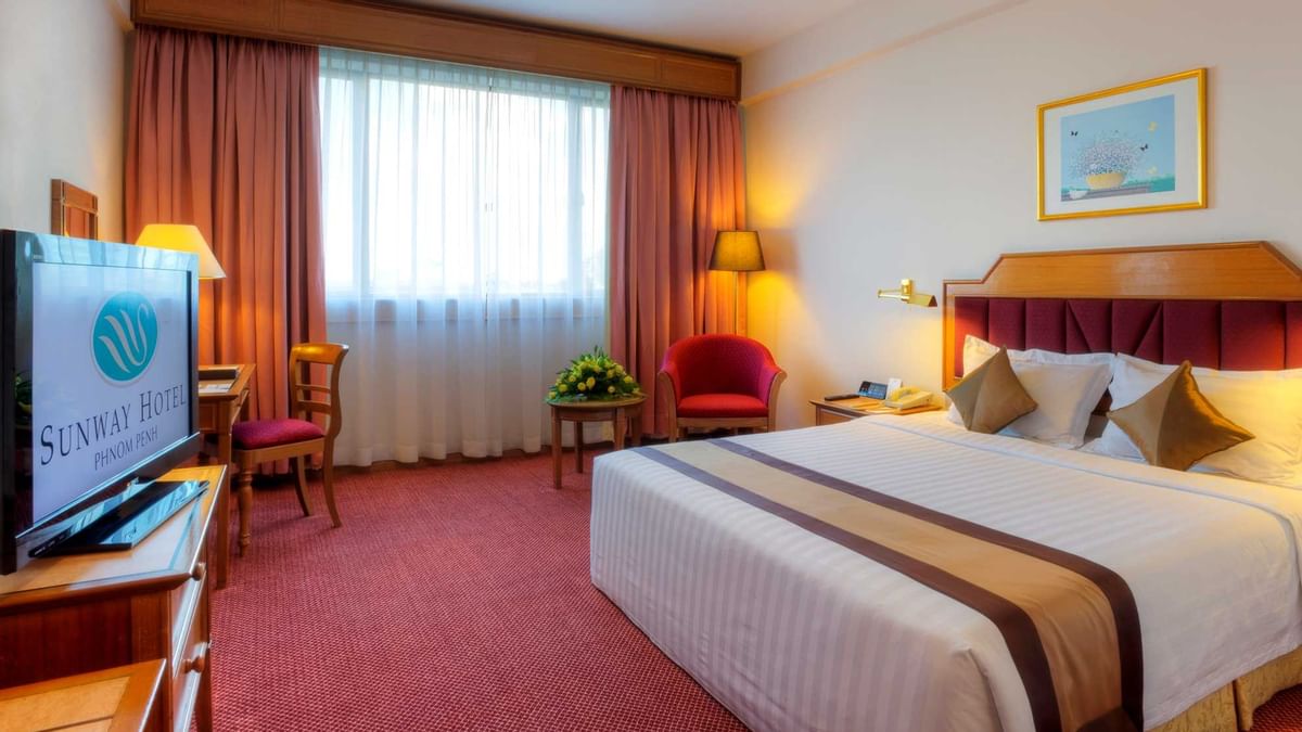 Wall-mounted water dispenser with bottle in Executive Suite at Sunway Hotel Big Box