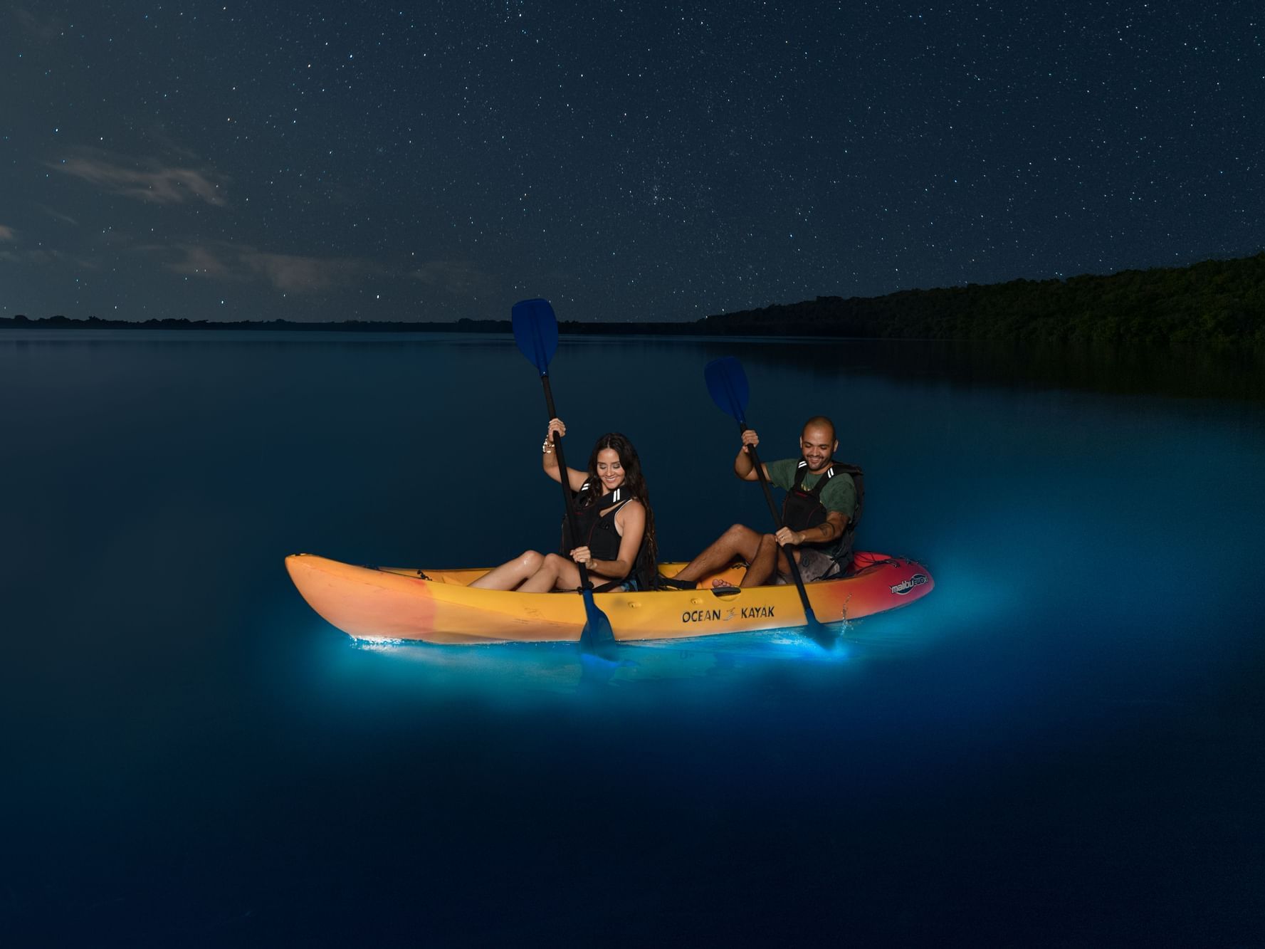 Bioluminescent tour