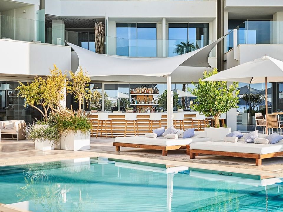 Pool at Nobu Hotel Ibiza Bay