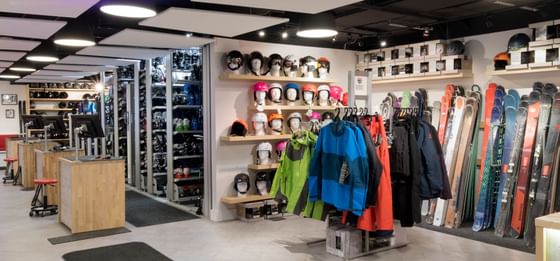 Stein Eriksen Sport Shop winter ski rentals