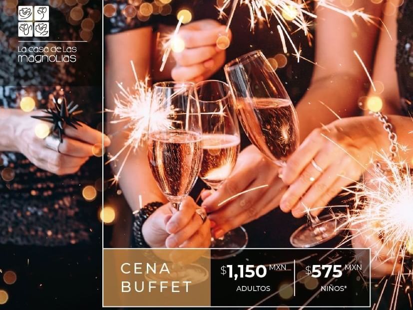 Cena Buffet offer poster of Grand Fiesta Americana