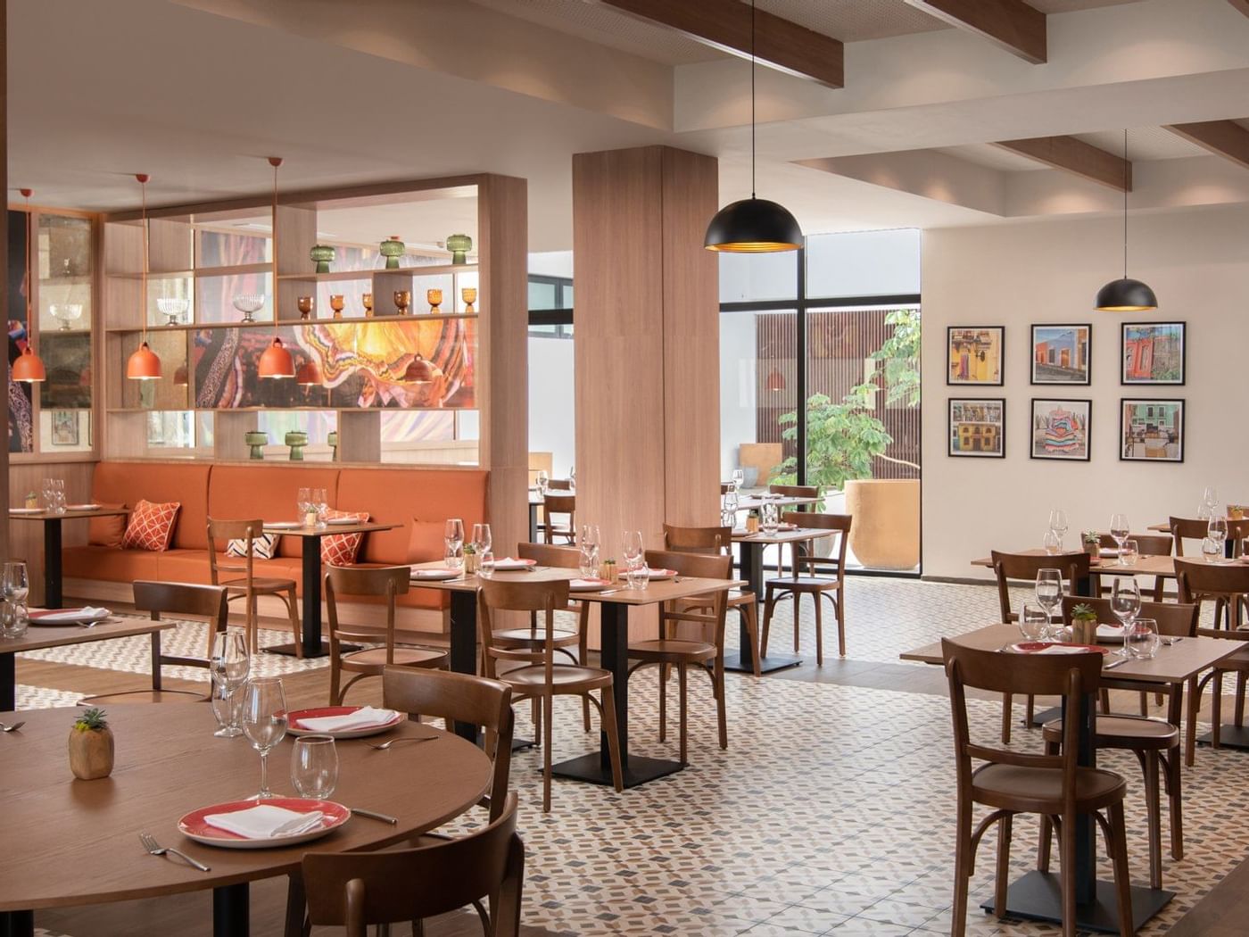 Interior of ATL restaurant dining area at Live Aqua Beach Resort Punta Cana