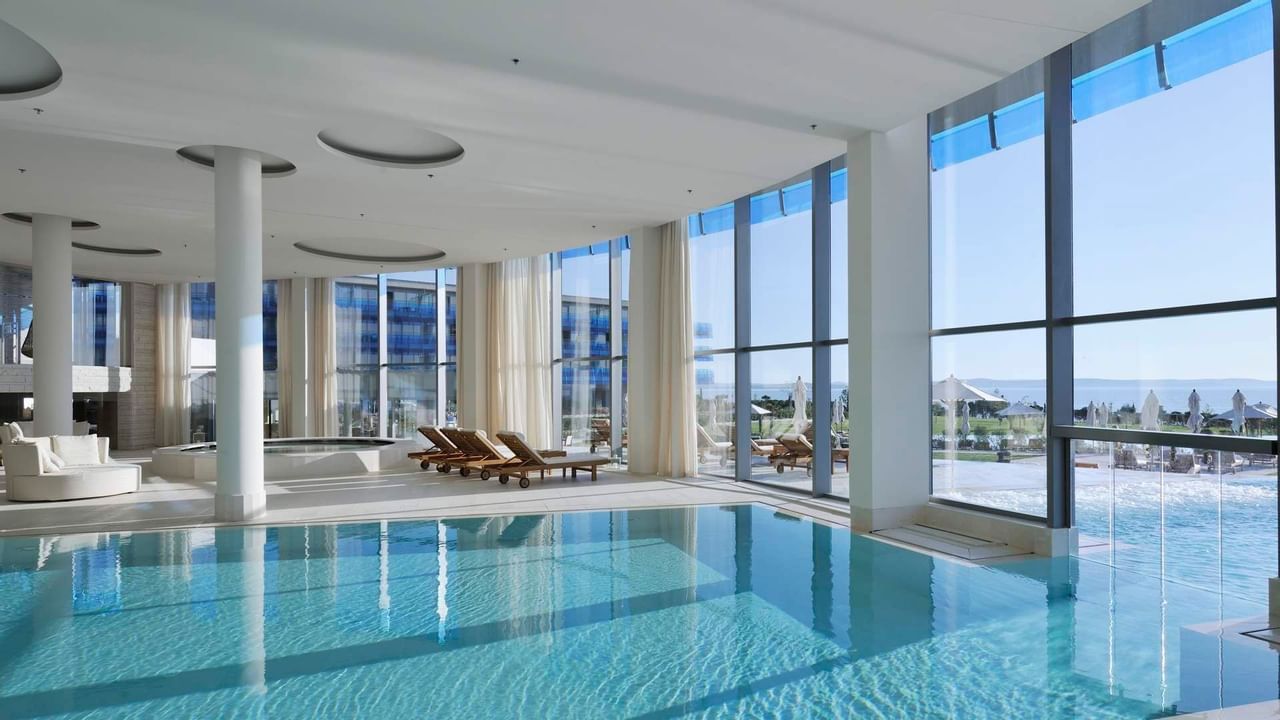 Indoor Pool, White Spa at Falkensteiner Hotel & Spa Iadera