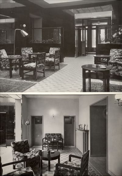 Hall Hotel Manin Milano 1930