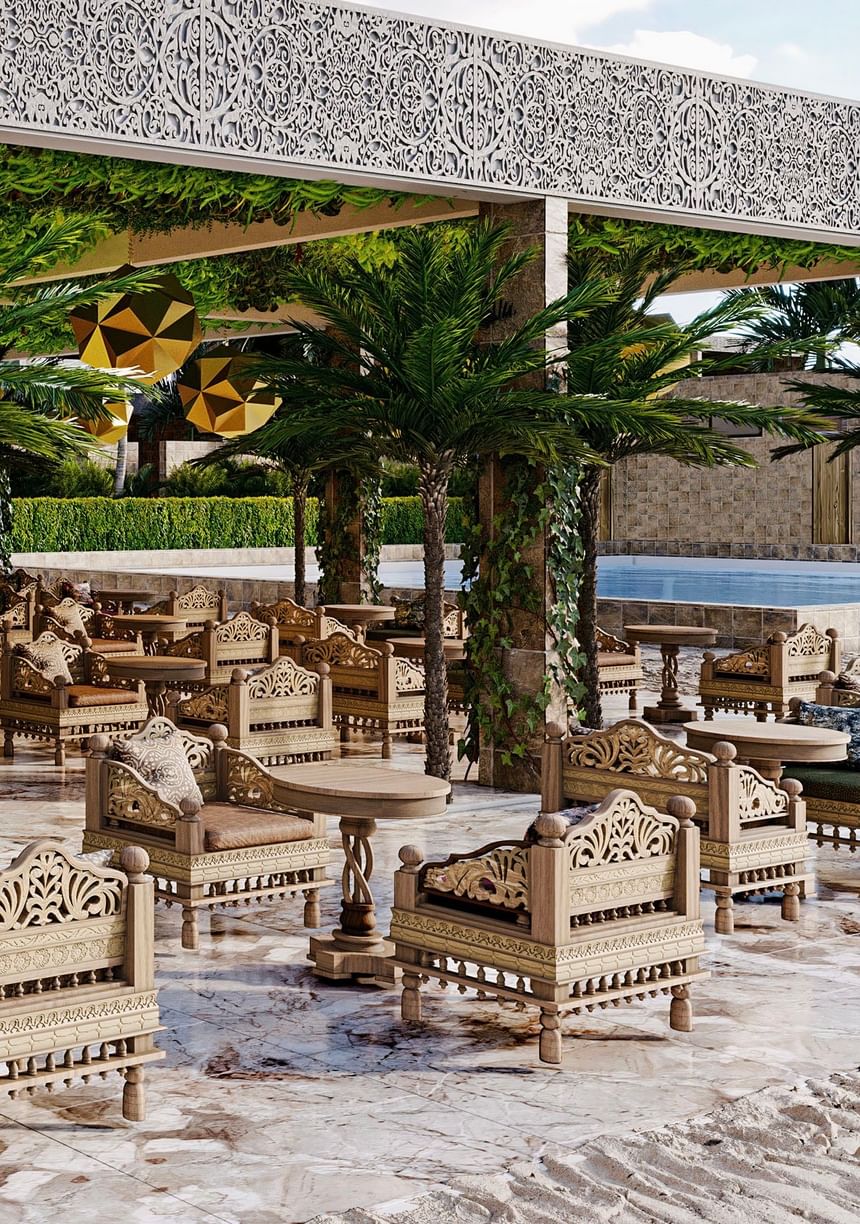 Restaurant at Shah Palace Zanzibar