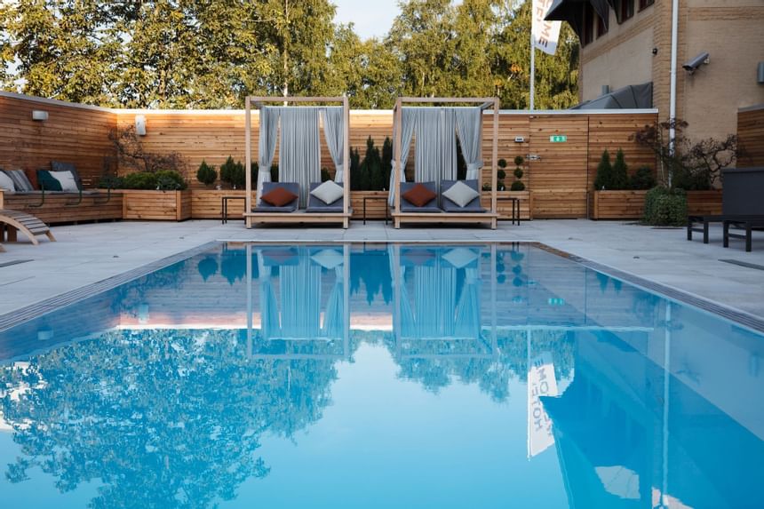 Underbar Pool & relaxavdelning på Welcome hotel Stockholm