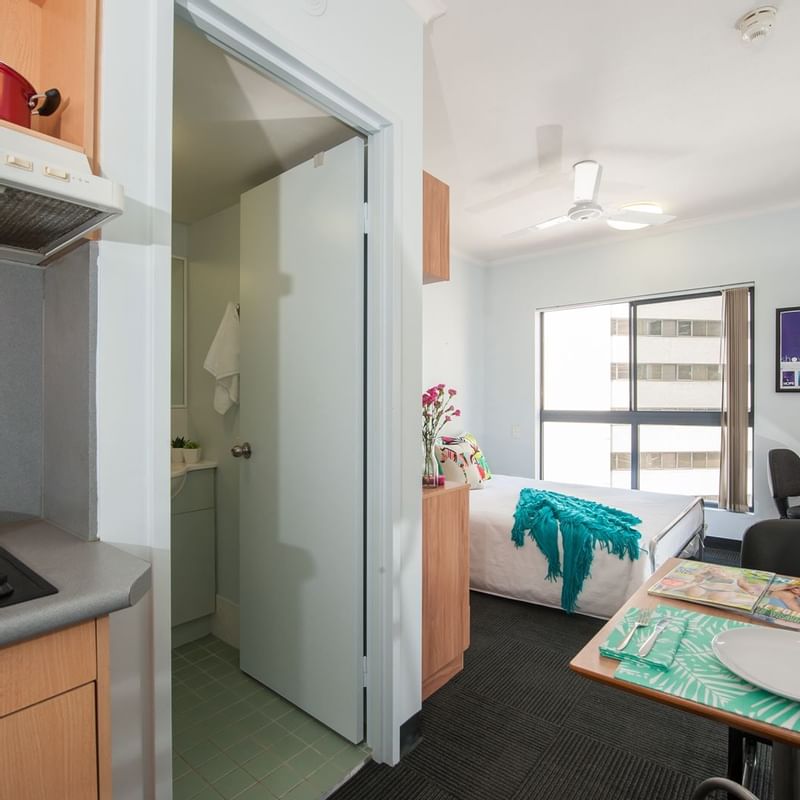 Studio Double Unit Bedroom