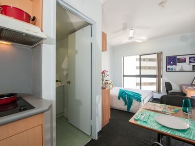 Studio Double Unit Bedroom