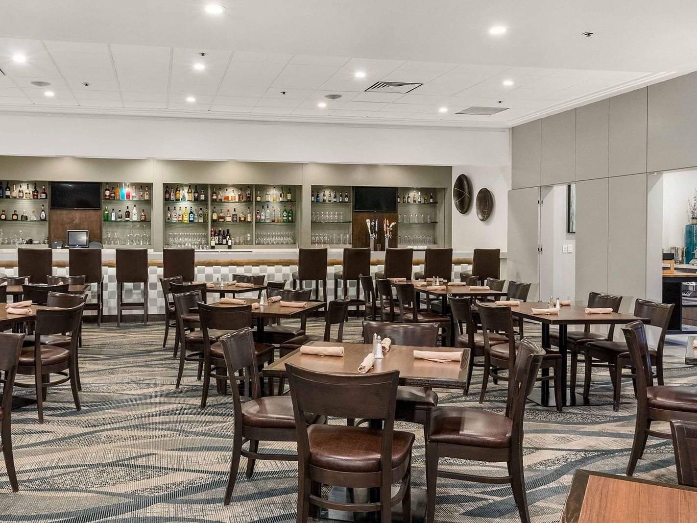 Dining area in Barrington's Restaurant at Best Western Premier