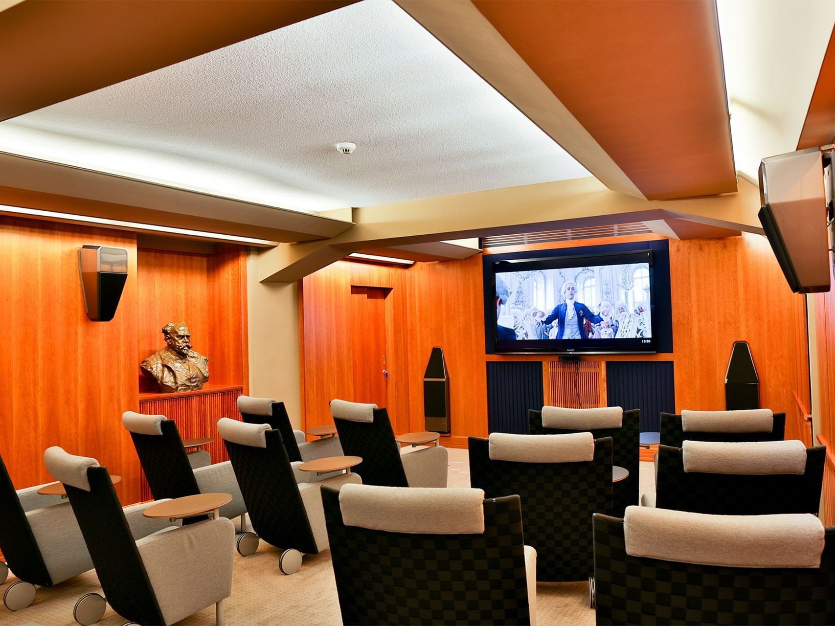 Private cinema at Aria Hotel in Prague