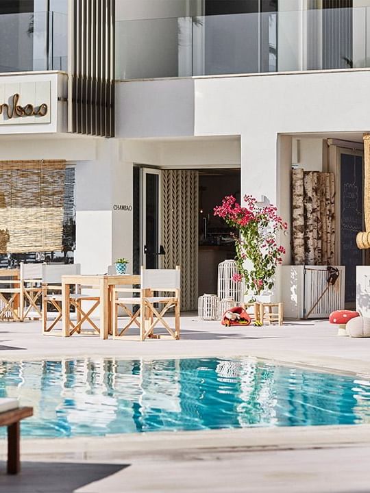 Pool at Nobu Hotel Ibiza Bay