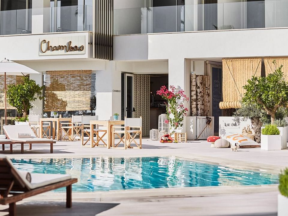 Pool at Nobu Hotel Ibiza Bay