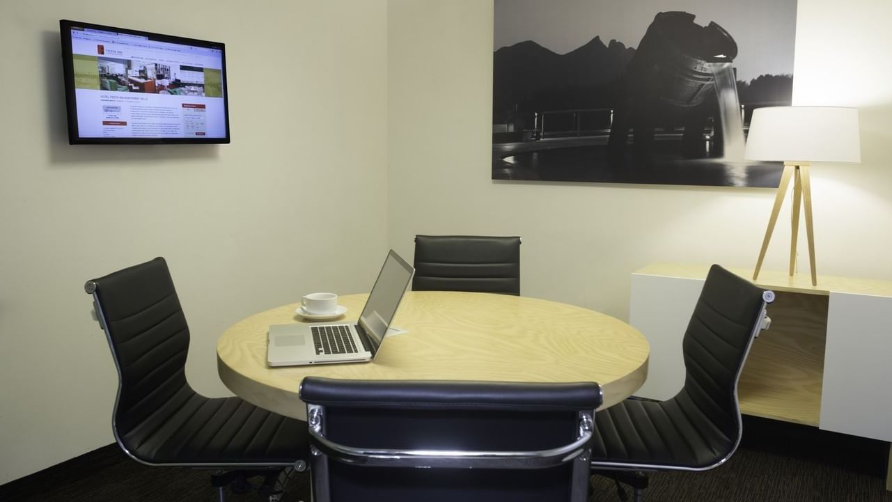 Conference set up in a meeting room at FI Monterrey Valle