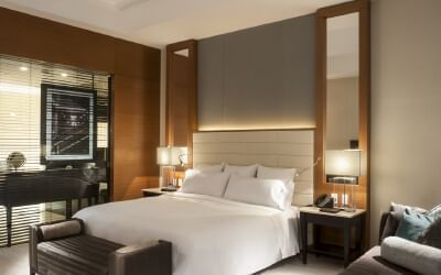 Deluxe room one king bedroom at Live Aqua Urban Resort México