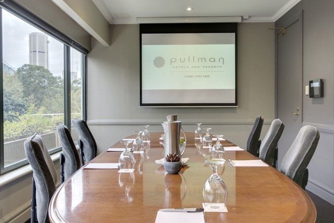 Busby meeting room at Pullman Sydney Hyde Park