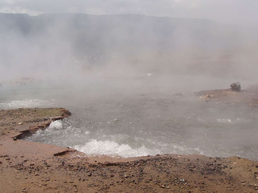 Ariel view of Lake Baringo near Hotel Lake Elmenteita