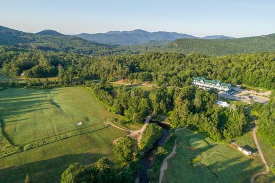 Aerial view of Eagle Mountain House & Golf Club