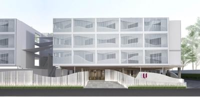 Concept design of hotel exterior view at U Hua Hin
